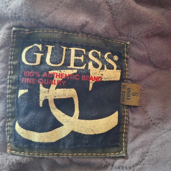 Guess Lined Jacket in Hunter Green Size Small - Picture 11 of 11